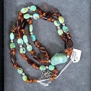 Sterling silver and gemstones Necklace